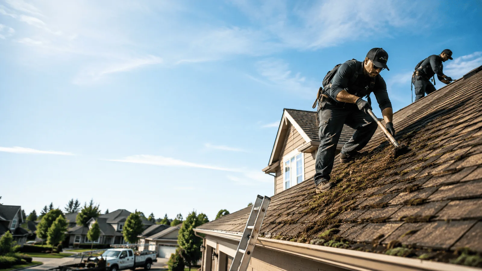 Roof Moss Removal in Perham, ME near me